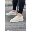 WG061 Bej Triko Babet Erkek Casual Ayakkabı