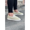 WG061 Bej Triko Babet Erkek Casual Ayakkabı