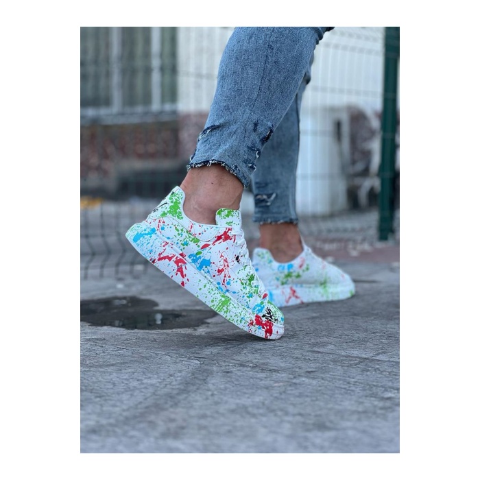 WG501 Yeşil Boyalı Erkek Casual Ayakkabı