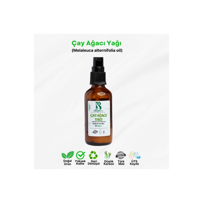 Çay Ağacı Yağı (Melaleuca alternifolia) – Doğal Deodorant ve Doğal Dezenfektan