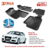 Audi A4 2008-2015 Premium 3D Havuzlu Paspas Seti