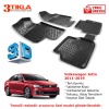 Volkswagen Jetta 2011-2019 Premium 3D Havuzlu Paspas Seti