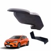 Renault Clio 5 2022 Delmesiz Çelik Ayaklı Siyah Kolçak Kol Dayama