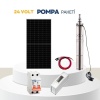 Solar Sanal Market 24 Volt Sulama Sistemi Dalgıç Pompa Paketi