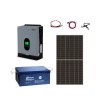 Solar Çamaşır Makinesi + Büyük Buzdolabı + TV + Aydınlatma Paketi