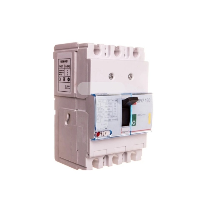 Legrand 420046 Dpx³ 160 125A 3 Kutuplu 25KA Ayar Sahalı Kompakt Şalter