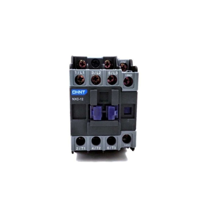 Chint 12A 5.5kw 1NA+1NK Kontaktör