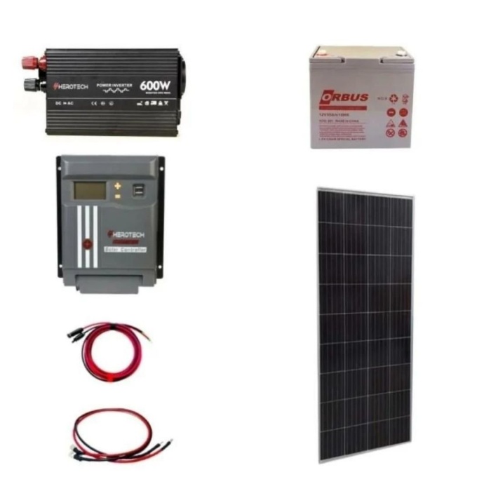 Solar Sanal Market 600 Watt Mini Solar Paketi