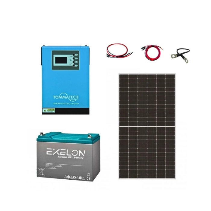 Solar Büyük Buzdolabı + TV + Aydınlatma Paketi