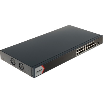 Hikvision DS-3E1518P-EI 16 Portlu Gigabit Akıllı PoE Switch