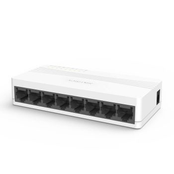 Hikvision DS-3E0108D-E 8-Port Fast Ethernet Yönetilemez Masaüstü Anahtarı​
