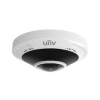 Uniview IPC815SB-ADF14K-I0 5 MP IP 1.4 Sabit Lens Dahili Mik. Ses-Alarm Fisheye Güvenlik Kamerası