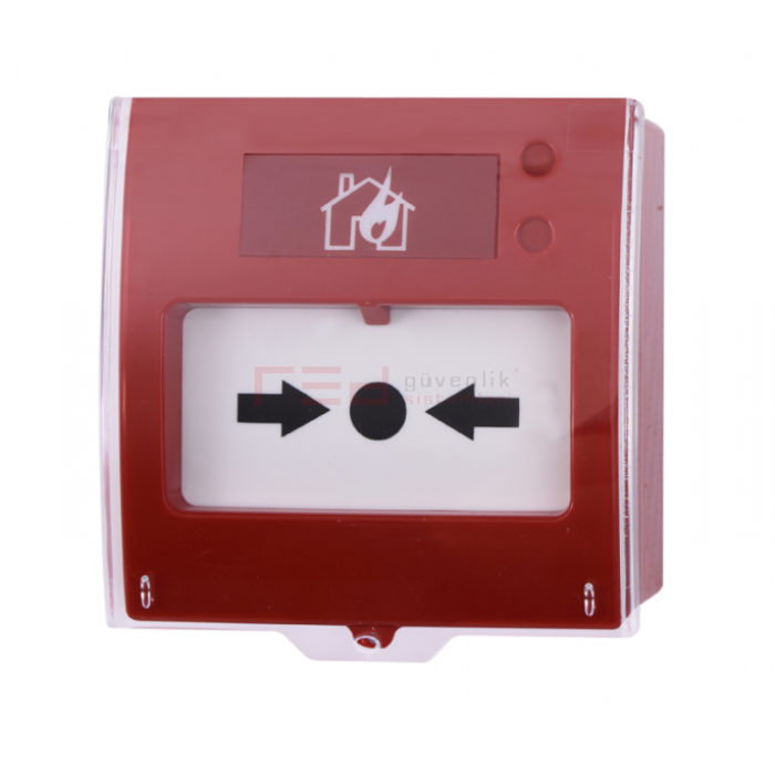 TEKNİM TFB-1166 İzolatörlü Yangın Alarm Butonu