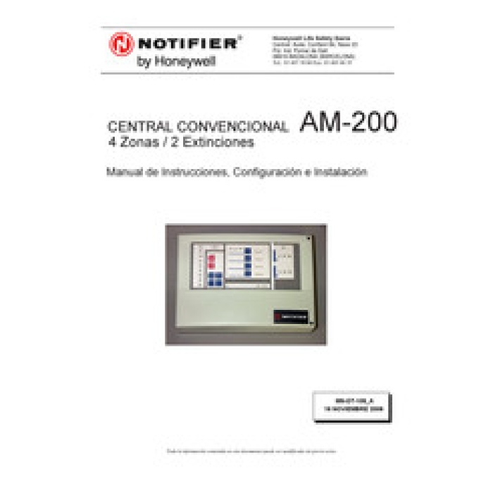 HONEYWELL AM200 Adreslenebilir Kontrol Paneli