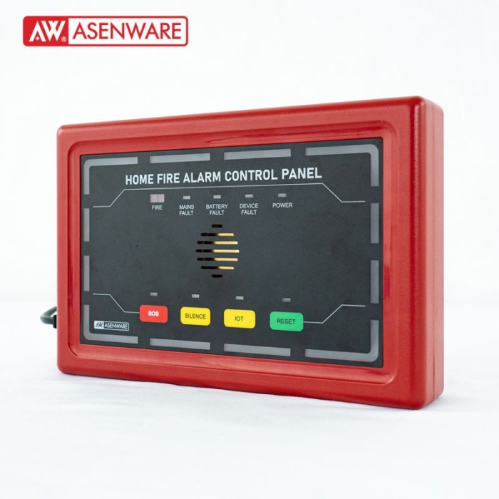 Asenware AW-D140 Kablosuz Yangın Alarm Kontrol Paneli