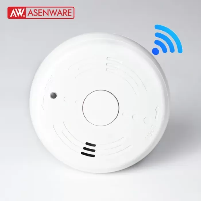 Asenware AW-D611W Kablosuz WiFi Duman Dedektörü