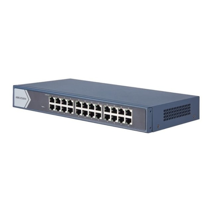Hikvision DS-3E0524-E(B) 24-Port Gigabit Yönetilemez Ethernet Anahtarı