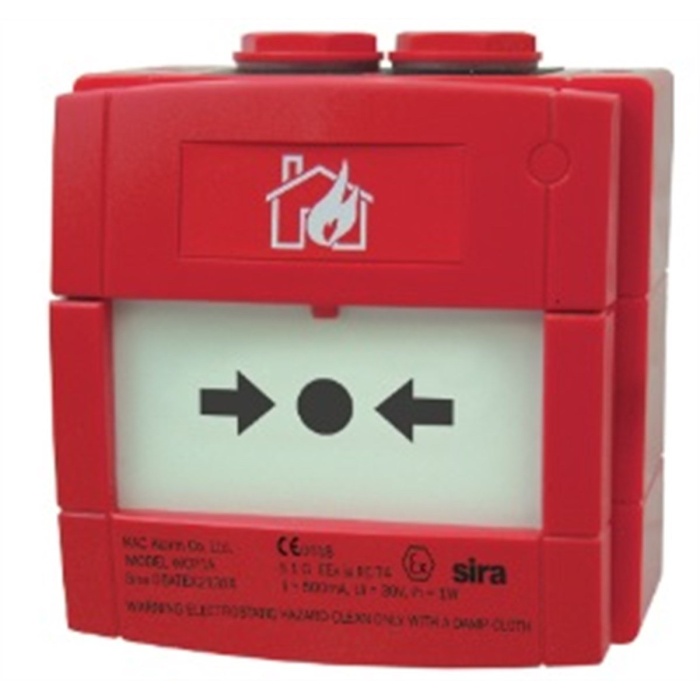 KAC WCP3A-R000SG-01IS I.S. Dış Ortam Konvansiyonel Ex-Proof Buton - ATEX Sertifikalı, IP67