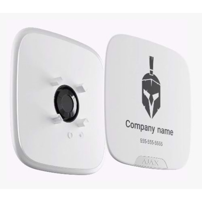Ajax BrandPlate DoubleDeck Siren için Baskı Levhası