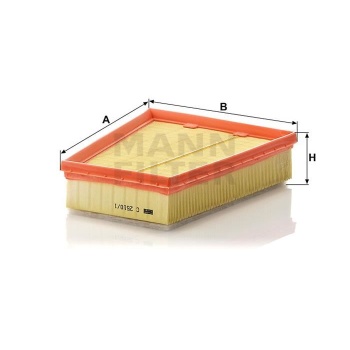 Hava Fıltresı Mercedes Cıtan Om607 W415 12> . Renault Kangoo Iıı 08> Kangoo Express 19> 1.5 Dci 1.5 Bluedci K9k A4150940304-8200788425-165462862R