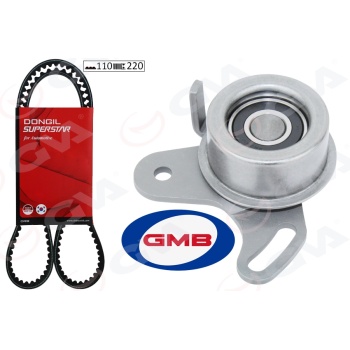 Triger Kayış Seti Eksantrik Seti Hyundaı Accent 1.3L G4ea Enjeksiyonlu 01-05 / Getz 1.3L G4ea 02-10 1 Kayış 1 Rulman 110X220 2431222612-2431222613-2441026000