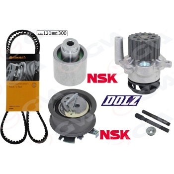 Devirdaimli Triger Seti 120X300 T5-Caddy-Passat-Jetta-Golf-Polo-A3-Leon 1.4-1.9Tdı Bjb-Axb-Amf-Bls 038198119A-038198119C-038198119G