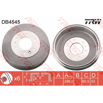 Fren Kampana Arka Ranger Bt50 B2500 98> Dış Çap: 333Mm 4X4 Pj -Ranger Pickup Pk -Ranger Pickup Px -Ranger Platform/Chassis Px Mazda B-Serıe Un -Bt-50 Iı 1733773-UH7426251A-XM341126BA