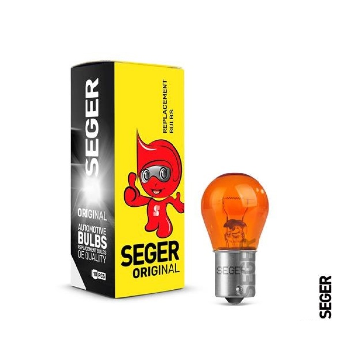 Ampul Py21w 12V 21W Bau15s 93 Kaplama Sarı