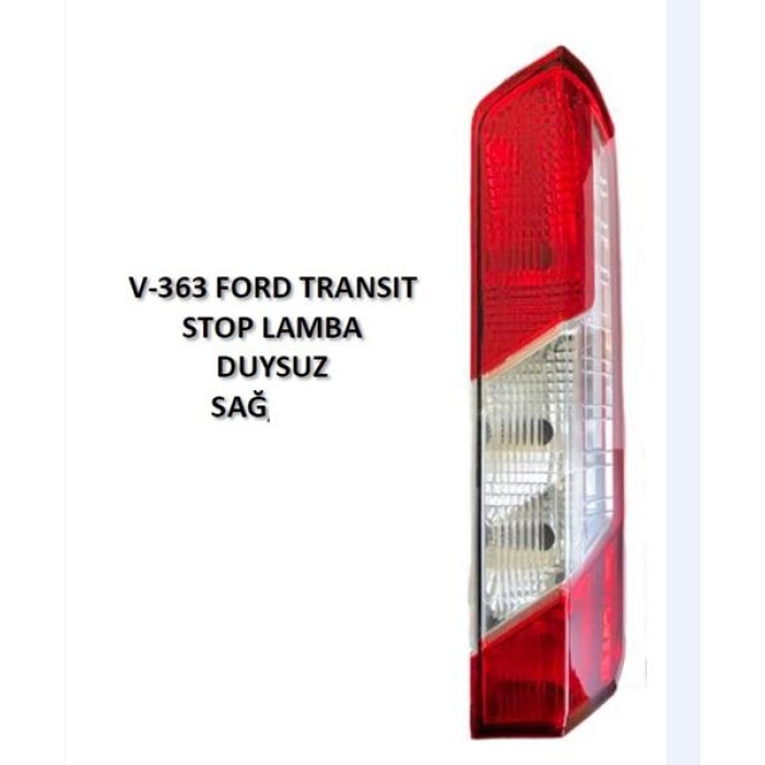 Stop Lambası Sağ Ford Transit 14&gt; V363 Duysuz BK31 13404 AG-BK31 13404 AF