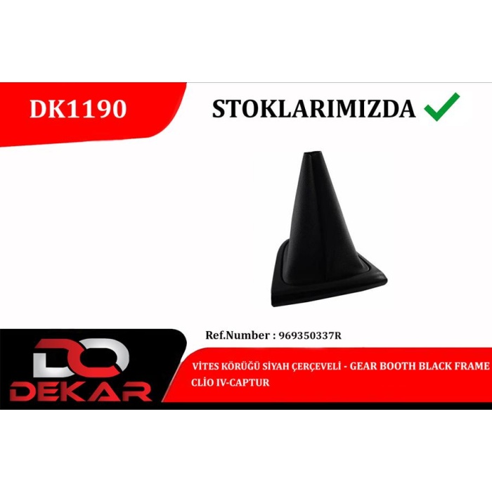 Vites Körüğü Siyah Çerçeveli Clio Iv-Captur 969350337R