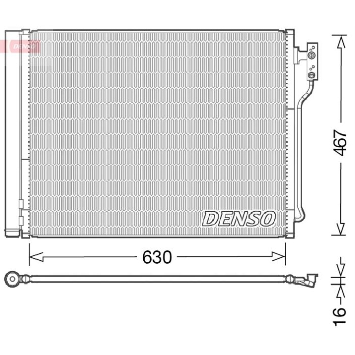 Klıma Radyatoru Bmw F07 F10 F11 F18 64536805453