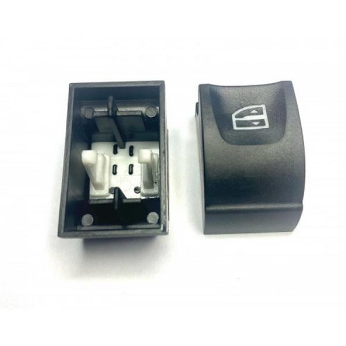 Cam Düğme Butonu Altı Düz Megane Iıı