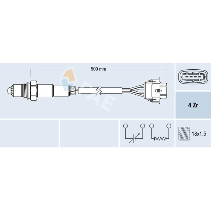 Oksijen Sensörü Katalizatör Astra G-H-Corsa C-Merıva-Vectra B-C-Zafıra A-B-Tıgra 1.8 Xer-Xe-Xel 7 41Mm 9202575-855356-55353812-93185493