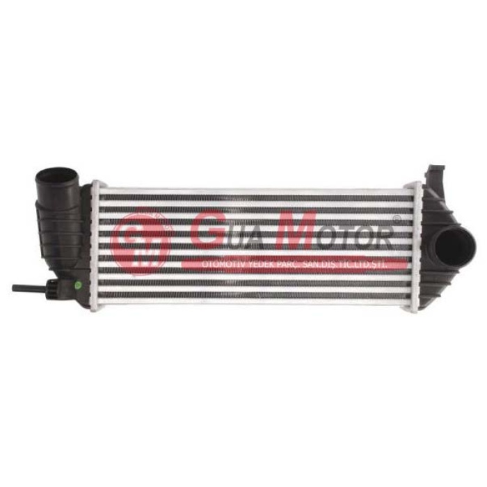 Turbo Radyatörü Intercooler Renault Kango 1.5Dcı 2010&gt; 90-103-110Bg 385X143x64 Kelepçe Sıkmalı 8200427469-8200382109
