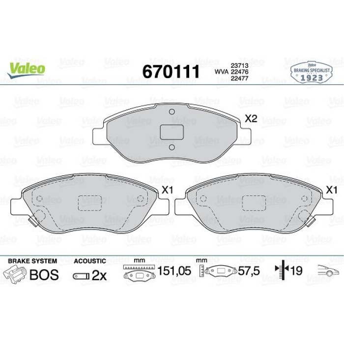 On Balata Fıat Egea 15&gt; 1.4 1.5 T4 Hıbrıt 1.6 D K:19 Mm G:151.1 Mm Büyük Tip 77367923-77368553