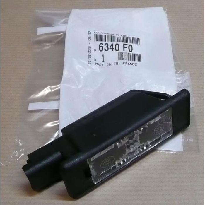 Plaka Lambası P207-P307-P3008-P301-P508-C-Elysee-Ds3-Ds5 6340.F0