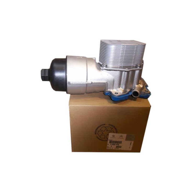 Yağ Soğutucusu Komple P206-P207-P208-P301-P307-P308-P407-P508-P2008-P3008-P5008-Partner-Berlıngo-E Xpert-Rıfter-Jumpy-C2-C3-C3-C4-C5-Xsara-Ds3-Ds4-Ds5 1.4 Hdı Dv4c Euro4 1.6 Hdı Dv6c Fiesta 08 1103.P0-1103.N9-2S6Q6A642AA