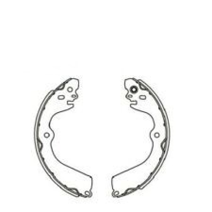 Arka Fren Balatası Pabuç Renault Captur Iı 20&gt; Clıo V 19&gt; Nıssan Juke F16 19&gt; 440603457R-4406000Q3D