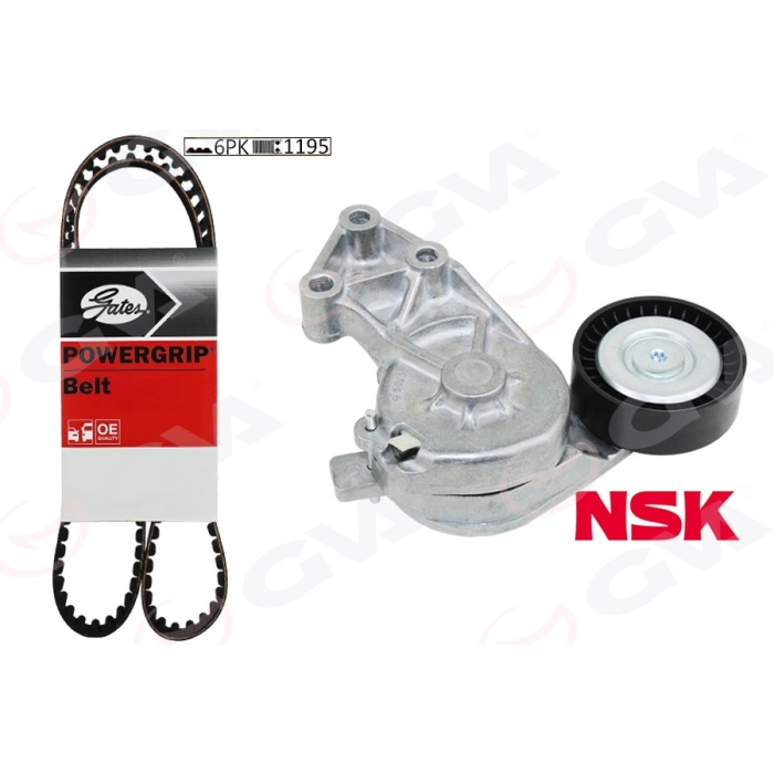 Alternatör Gergi Rulmanı Transporter T5-Golf4-Bora 1.9 Tdı Axb-Auy-Alh 038903315AE-038903315F-1122523