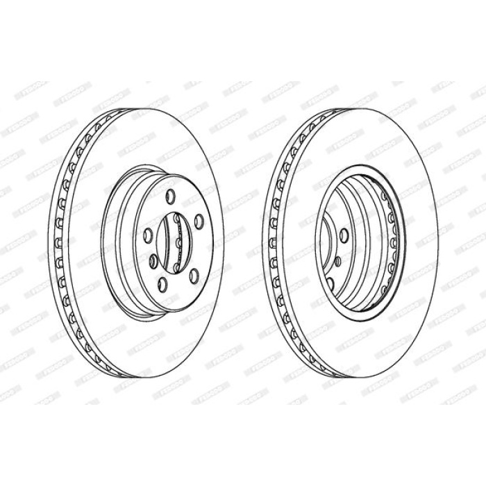 Fren Dıskı On Land Rover Range Rover Iıı L322 02&gt;12 SDB500182