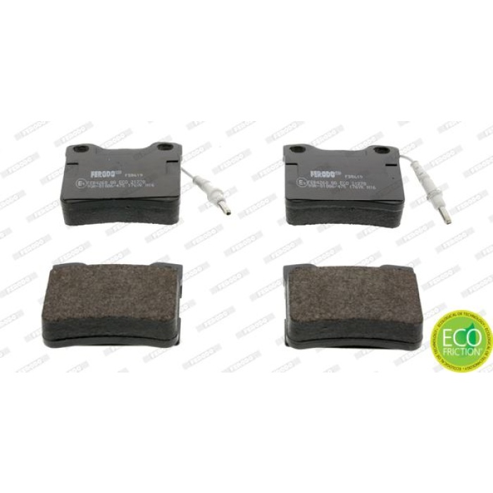 Fren Balatası Arka Mercedes W638 B901 B902 . Peugeot 406 605 A0034200020-4251.93