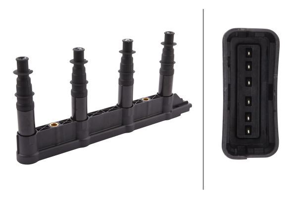 Ateşleme Bobini C2 1.4 16V 06 &gt; C3 1.4 03 &gt; C4 1.4 16V 03 &gt;11 P207 1.4 06-13 P206 1.4 P307 1.4 9651710680 1104091-5970.85-597085-9651710680