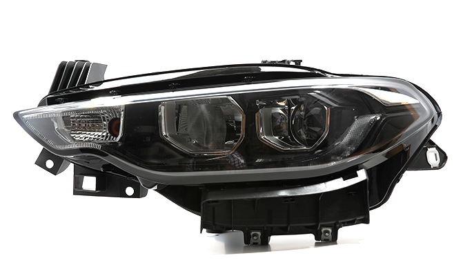 Far Motorlu Sol Beyaz Çıtalı - Led Drl Park Fıat Egea 16&gt;20 52214459-52145174