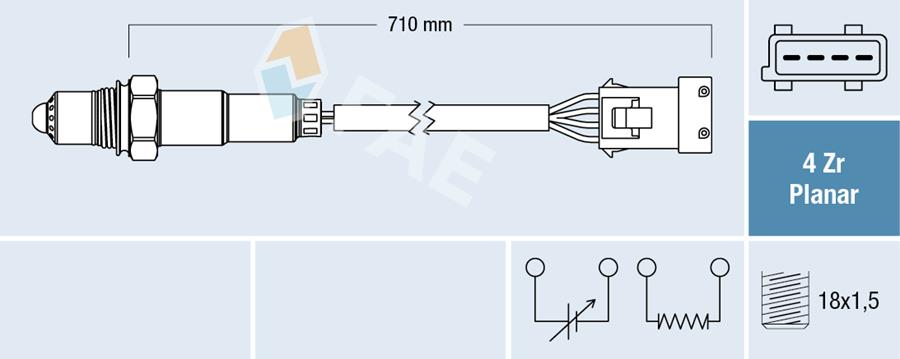 Oksijen Sensörü Arka Volvo C70 98-05 C70 Coupe 97-02 S70 97-00 97-02 Xc70 2.4T 97-02 9497345-30637016-30637521-30650109