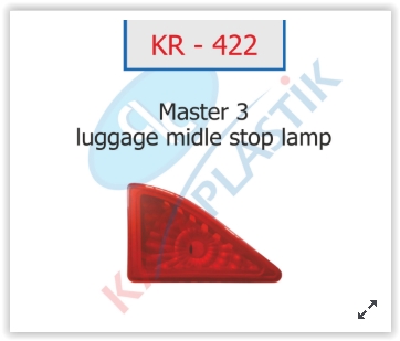 3. Stop Lambası Renault Master Iıı 10&gt; Opel Movano B 10&gt; 265900021R-4419392-93197475