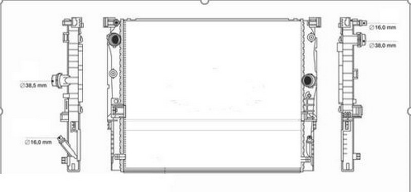 Motor Su Radyatoru Bmw B48 G30 F90 G31 G32 G11 G12 17118743664