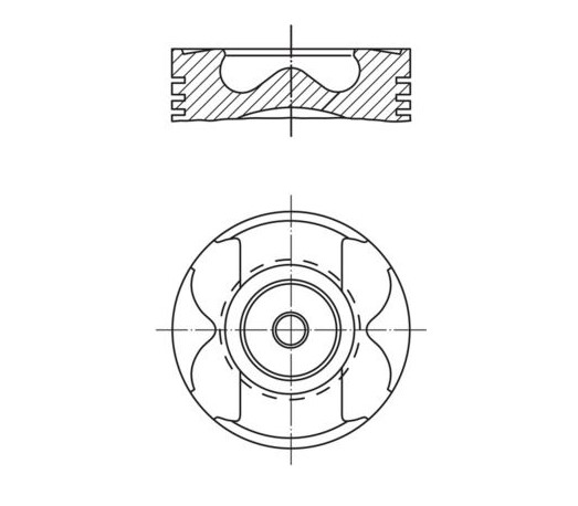 Pıston Segman Std 80.00Mm Mercedes Om622 W447 . Renault R9m 1.6 Dci Megane Talısman Trafıc Nıssan Qashqaı X-Traıl Nv300 A6220300100-120A10010R-8771974STD