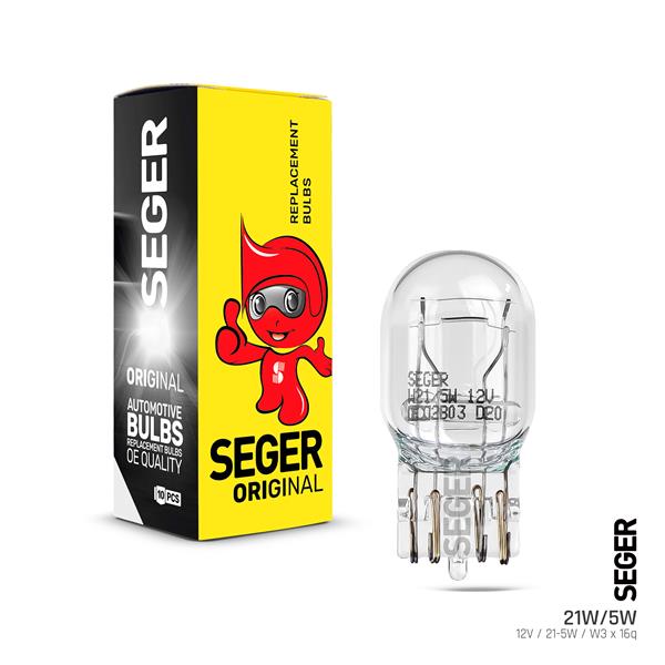 Ampul W21/5W 12V 21/5W W3x16q T20 B. Dipsiz Standart Yenileme