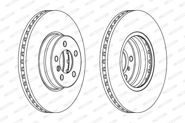 Fren Dıskı On Land Rover Range Rover Iıı L322 02&gt;12 SDB500182