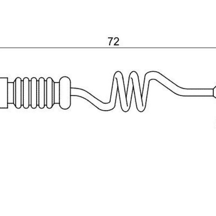 Balata Fısı Mercedes W461 W463 W163 W163 A2025400717